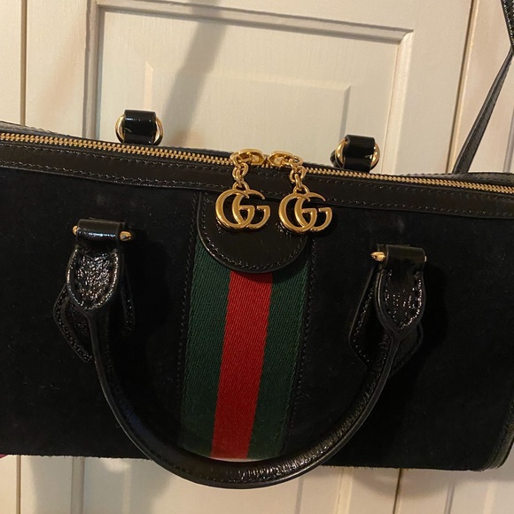 GUCCI OPHIDA BOSTON BAG Authentic - Picture 4 of 16
